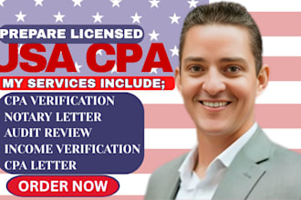 cpa review letter financial statement prepare notary letter do llc registration