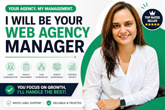 your web agency project manager and client coordinator