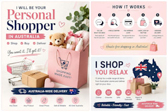 shop for anything in australia and arrange delivery to you