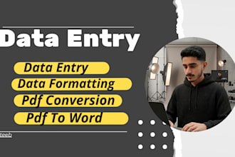 your expert data entry assistant for pdf conversion