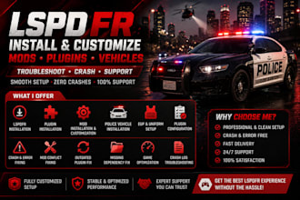 install and customize lspdfr mods pluguns vehicles troubleshoot crash support