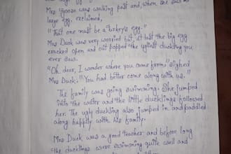 do handwriting for you