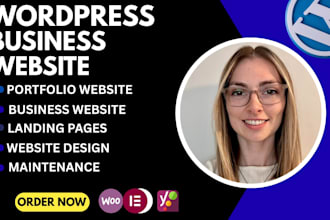 design a professional wordpress website with mobile friendly layouts