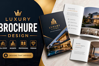 design luxury real estate brochure professional brochure brochure for business