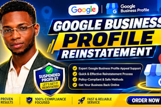 do google business reinstatement, gmb appeal and reappeal, fix suspended gmb