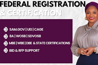 complete your sam gov registration, uei and cage code setup