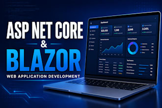 develop or fix your asp net core and blazor web application