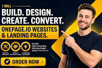build website with onepage io website design onepage io landing page