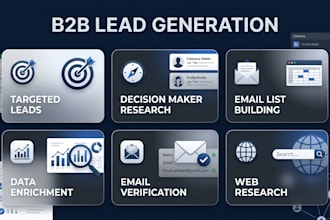find leads, decision makers and verified email contacts