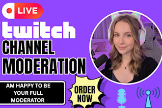 do twitch chat moderation and moderator team management