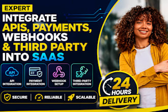 integrate apis payments webhooks third party into saas