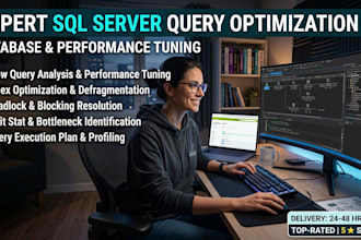 optimize sql server queries and database performance