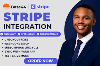 base44 stripe integration webhook fix payment gateway bug checkout error repair