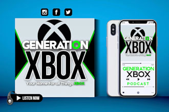 design a podcast cover art or podcast logo