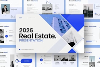 build investor and real estate pitch decks within 12 hours