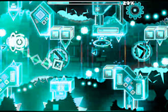 create a rate worthy geometry dash decoration for you