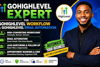 gohighlevel expert for gohighlevel workflow and gohighlevel email automation