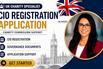 prepare your UK charity commission cio registration application