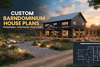 design custom barndominium house plans and floor plans