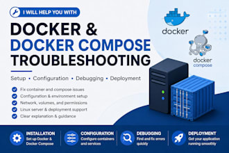 troubleshoot docker and docker compose deployment issues