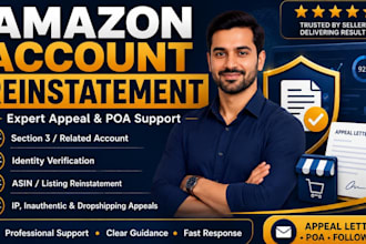 write suspended amazon account appeal poa fix section 3 violation
