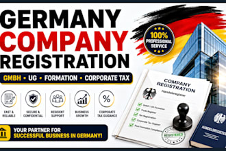 do germany company registration, gmbh, ug, formation, corporate tax for resident