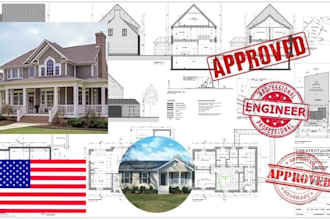 draw review sign seal nc sc texas architectural engineering permit approval