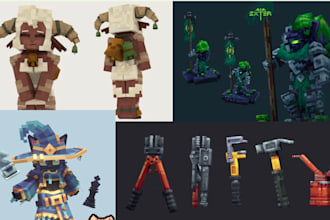 create custom minecraft server java blockbench 3d models mobs textures animation