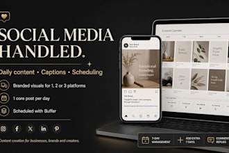 create and schedule social media posts