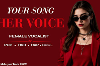 be your female rapper hiphop rapper pop vocalist singer songwriter trap vocalist