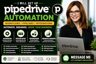 setup pipedrive automation salespipeline zapier automation and freshchat
