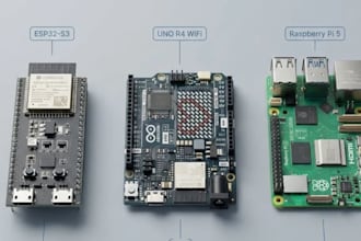 develop arduino esp32 iot, embedded systems, raspberry pi and pcb