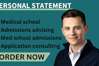 quickly proofread and edit your medical school personal statement, amcas,CV,eras