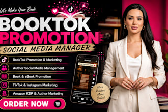 manage author booktok promotion book marketing book promotion