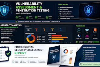 perform vulnerability assessment and security report