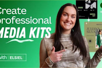 professional media kit, influencer media kit, brand media kit, speaker sheet