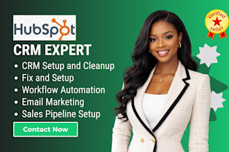 setup hubspot crm, hubspot automation, hubspot optimization, hubspot workflow