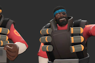 port, edit, create sfm model left 4 dead2 gmod playermodel cs2 3d vr character