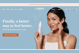 skincare shopify store beauty website makeup cosmetics website skincare website