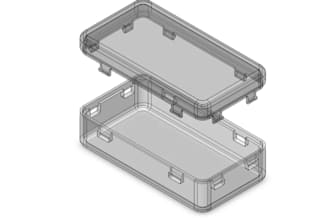 design medical device enclosure pcb housing cad modeling in tinkercad
