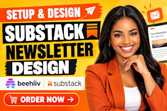 setup substack account substack newsletter design substack beehiiv newsletter