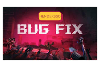 fix unity bugs and develop gameplay features for your game