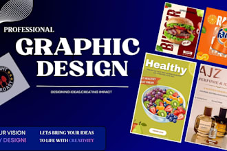 design professional flyers, posters and social media ads
