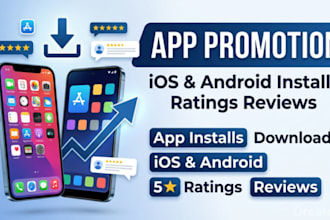 do android mobile app promotion IOS app rating