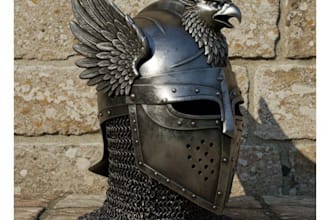 create custom wearable armor props custume helmet