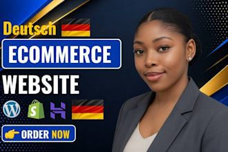 websites, webseiten oder ecommerce stores auf deutsch mit wordpress erstellen