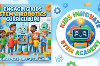 design an engaging stem lesson plan and robotics curriculum for kids