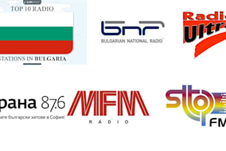 play your hip hop, jazz, rock, rnb song on bulgaria, angola radio station