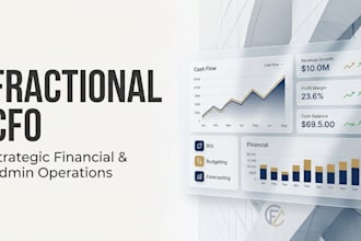 be your fractional cfo for financial and admin operations