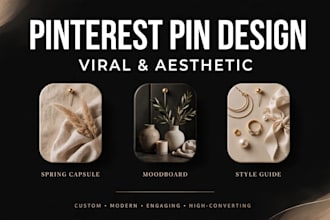 design viral pinterest pins and canva templates for your blog